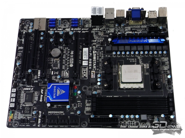  Biostar Hi-Fi A85X: плата 