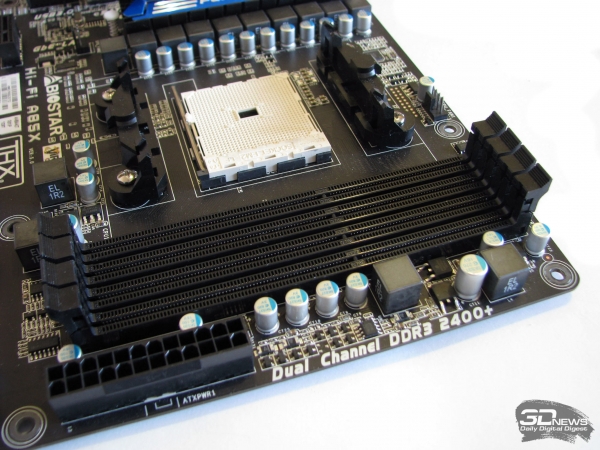  Biostar Hi-Fi A85X: DIMMs 