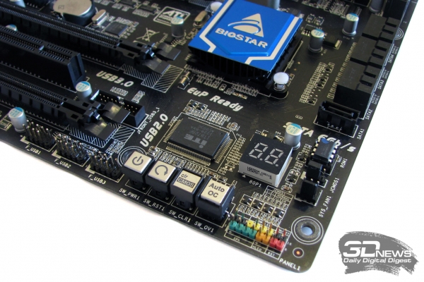  Biostar Hi-Fi A85X: кнопки 