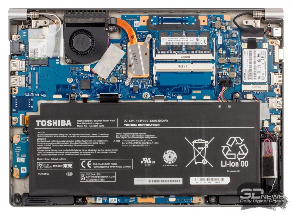  Toshiba Portege Z30-A-M5S: inside the ultrabook 