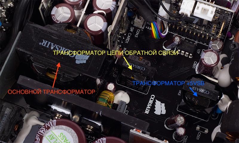  Трансформаторы (Corsair HX750i) 